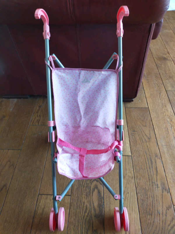 A Super Matching Doll's Stroller and Overnight Case. Excellent.
