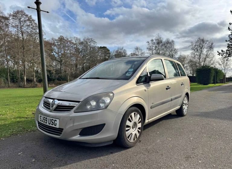 Vauxhall, ZAFIRA, MPV, 2009, Manual, 1598 (cc), 5 doors