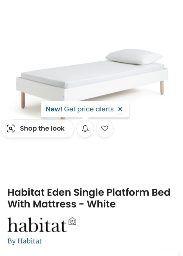 Brand New Kids Habitat Bedframe