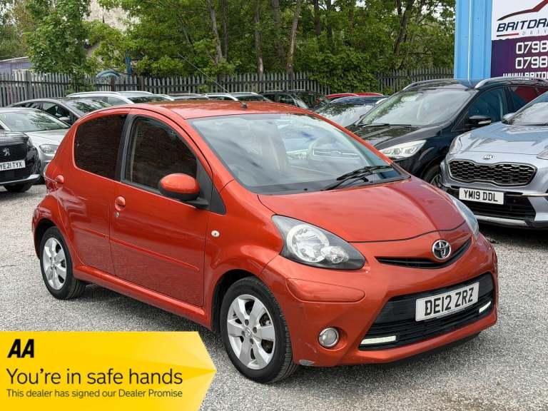 2012 Toyota AYGO 1.0 VVT-i Fire 5dr [AC] HATCHBACK PETROL Manual