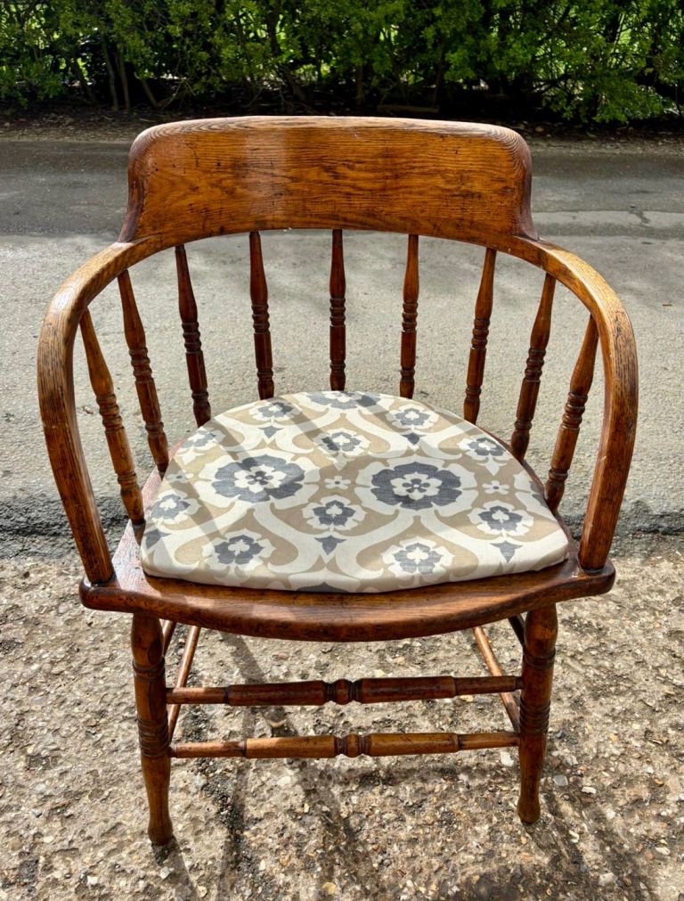 Antique Captains Tub Chair 