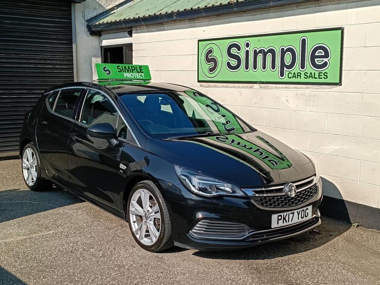 2017 Vauxhall Astra 1.4i Turbo SRi VX Line Euro 6 5dr HATCHBACK Petrol Manual