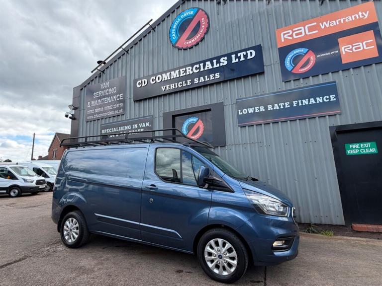 2020 Ford Transit Custom 2.0 EcoBlue 130ps Low Roof Limited Van PANEL VAN DIESEL Manual