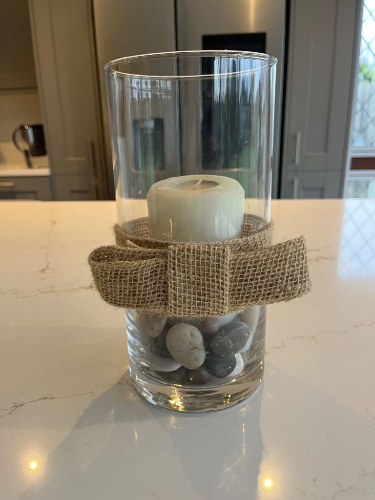 Beautiful Glass Candle Holder