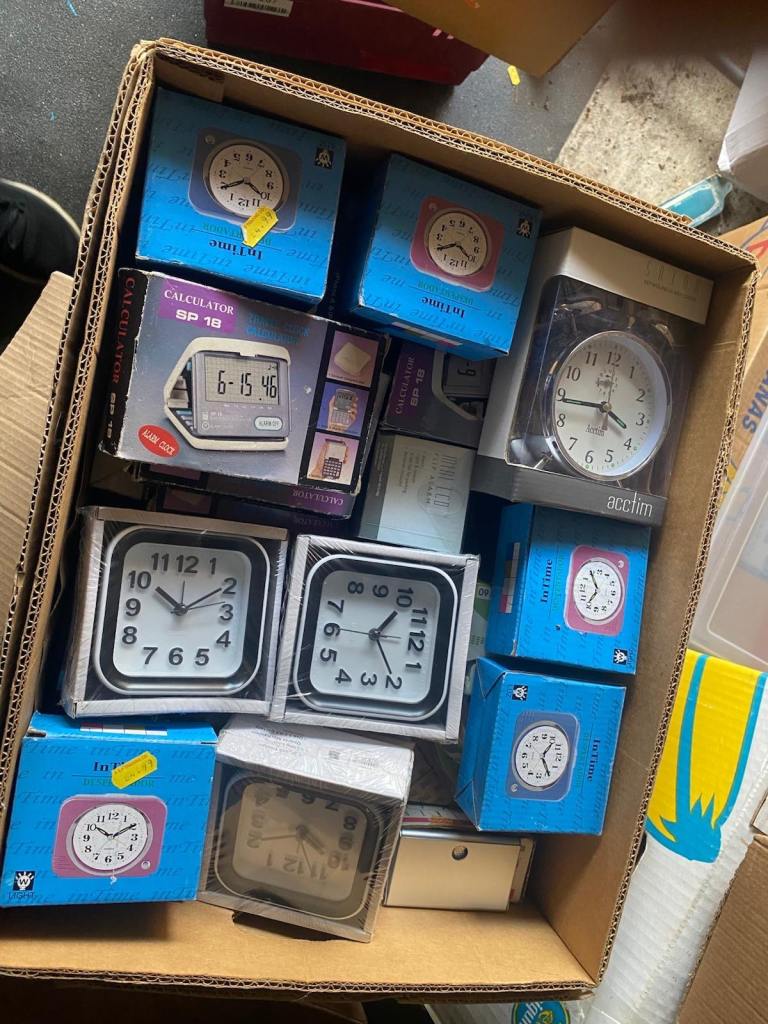 Carboot Joblot Stock Mixed NOS New Old Stock Storage Clearance Joblot