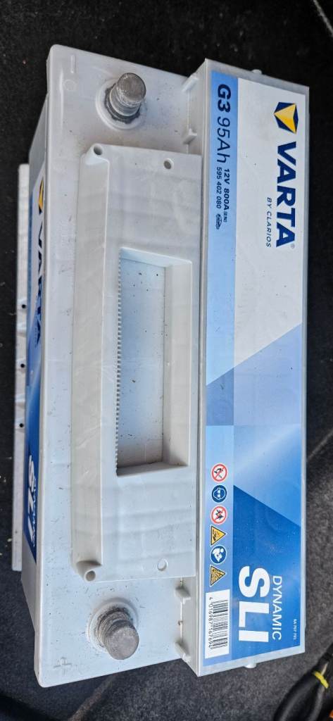 Varta G3 95ah 12V 800a car battery