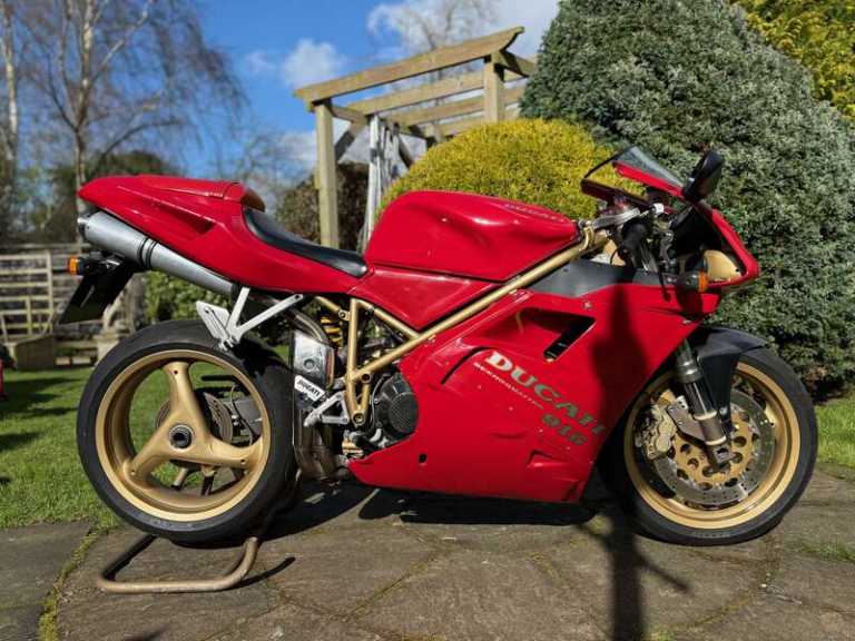 1998 Ducati 916 BIPOSTO PETROL Manual