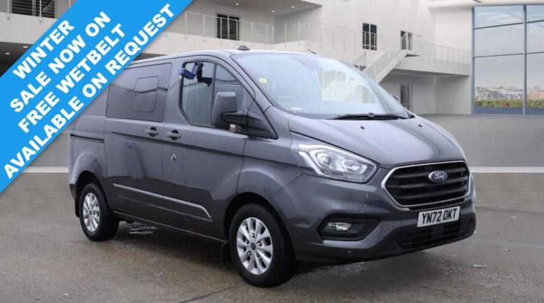 2022 Ford Transit Custom 2.0 300 EcoBlue Limited Crew Van Double Cab 5dr Diesel Manual L1 H1 Euro...