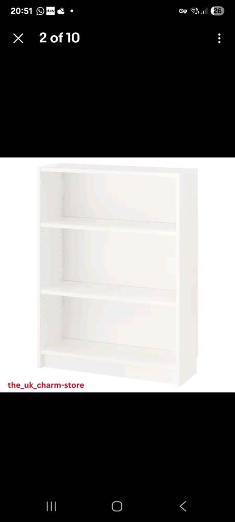 FREE ikea bookshelf white