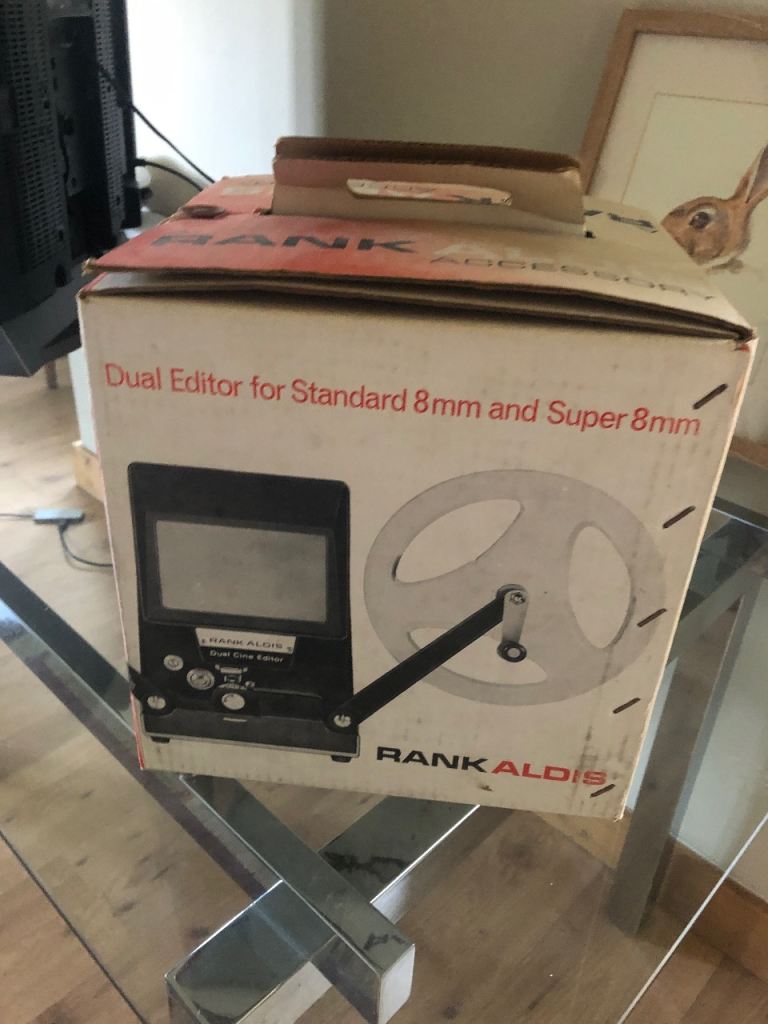 Rank Aldis Dual Editor for 8mm and Super 8mm Film