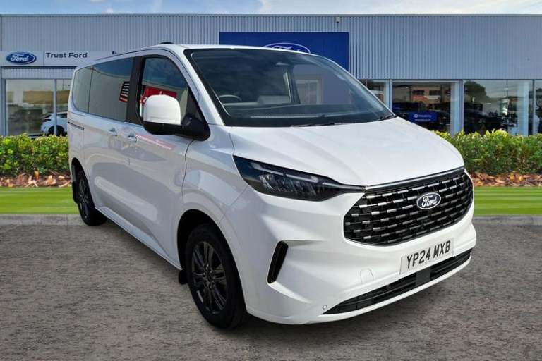 image for 2024 Ford Tourneo Custom 320 Titanium L1 SWB  8 Seat Minibus FWD 2.0 EcoBlue 136ps Low Roof, NATI...