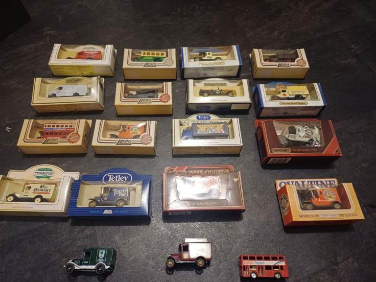 Vintage Lledo Promotional Die-Cast model vehicles job lot 