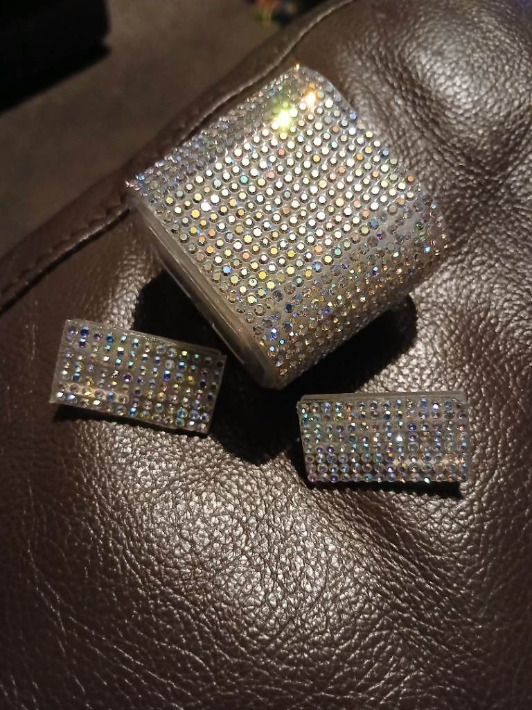 Sparkly Rhinestone Mobile Phone Case & Button Covers