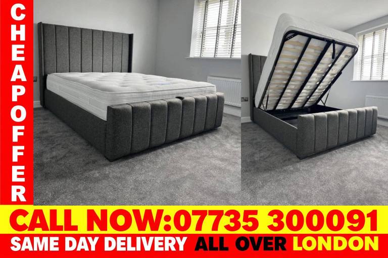 ---SINGLE - DOUBLE SMALL DOUBLE BED / MATTRESS (ytfgfd