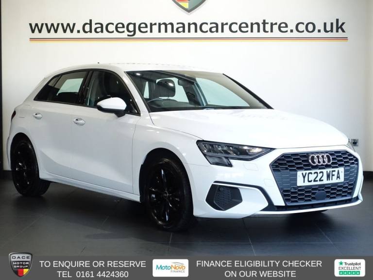 2022 Audi A3 1.0 TFSI 30 Technik Sportback 5dr Petrol Manual Euro 6 (s/s) (110 ps) Hatchback Petr...