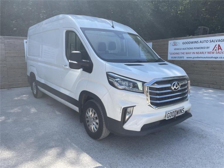 2024 MAXUS DELIVER 9 LUX LH 2.0TD ACCIDENT DAMAGED REPAIRABLE SALVAGE