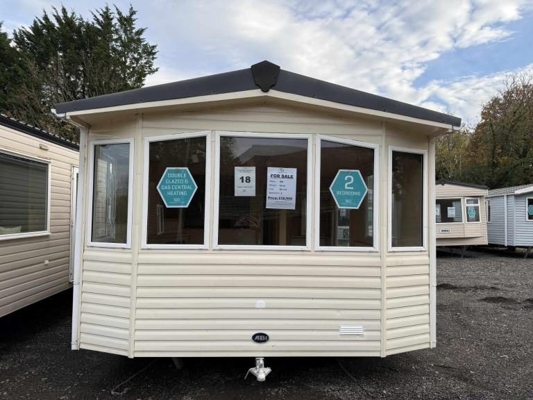 2 Bed Static Caravan - DG, CH, New Carpet - Offsite Sale, Private Land, Farms