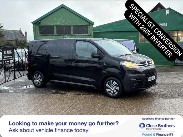 CITROEN DISPATCH 1.6 BlueHDi 1000 Enterprise M Black Manual Diesel 2018