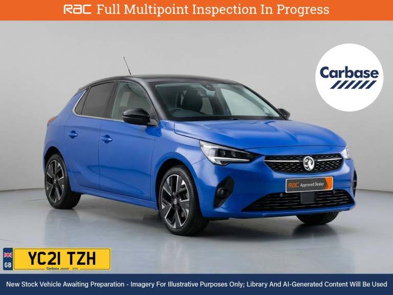 2021 Vauxhall Corsa 50kWh Elite Nav Premium Hatchback 5dr Electric Auto (7.4Kw Charger) (136 ps H...