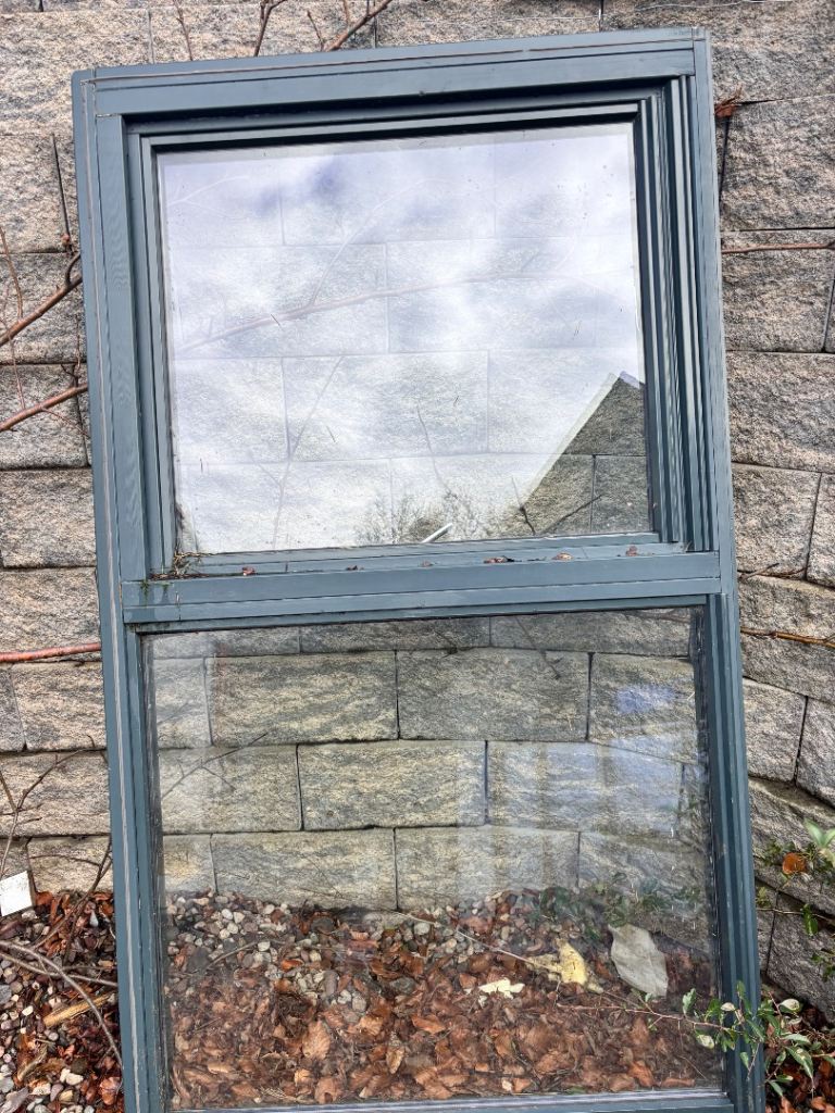 Dark Grey Nordan double window 