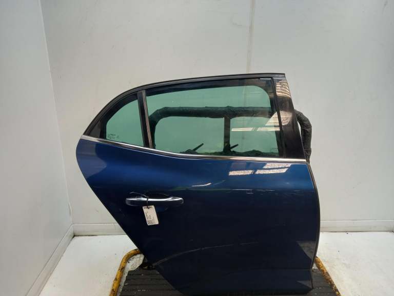 Renault Megane Right Rear Door O/S 2016-2022 Blue 5 Door Hatchback
