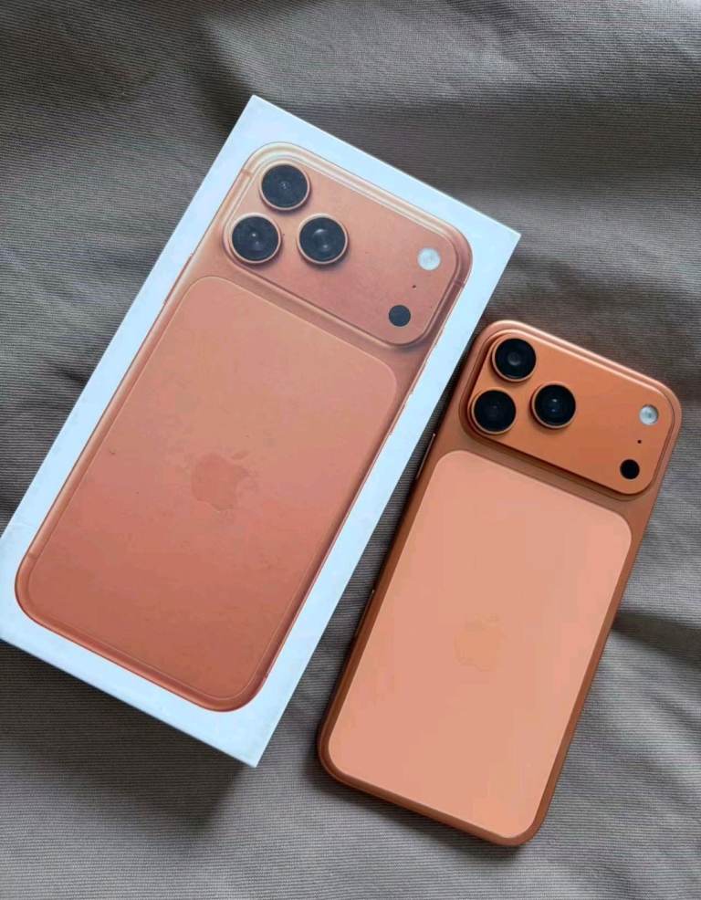 Apple iPhone 17  – orange ,  brand  New