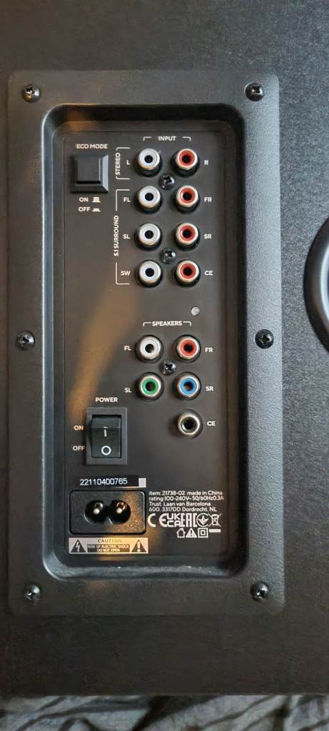 Trust GXT 658 Tytan 5.1 Surround Speaker Set