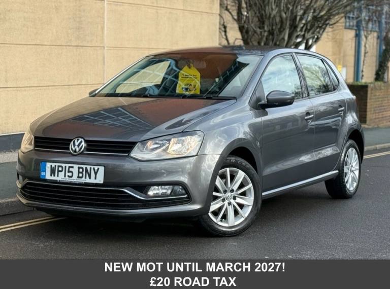 2015 Volkswagen Polo 1.0 BlueMotion Tech SE Hatchback 5dr Petrol Manual Euro 6 (s/s) (60 ps) Hatc...