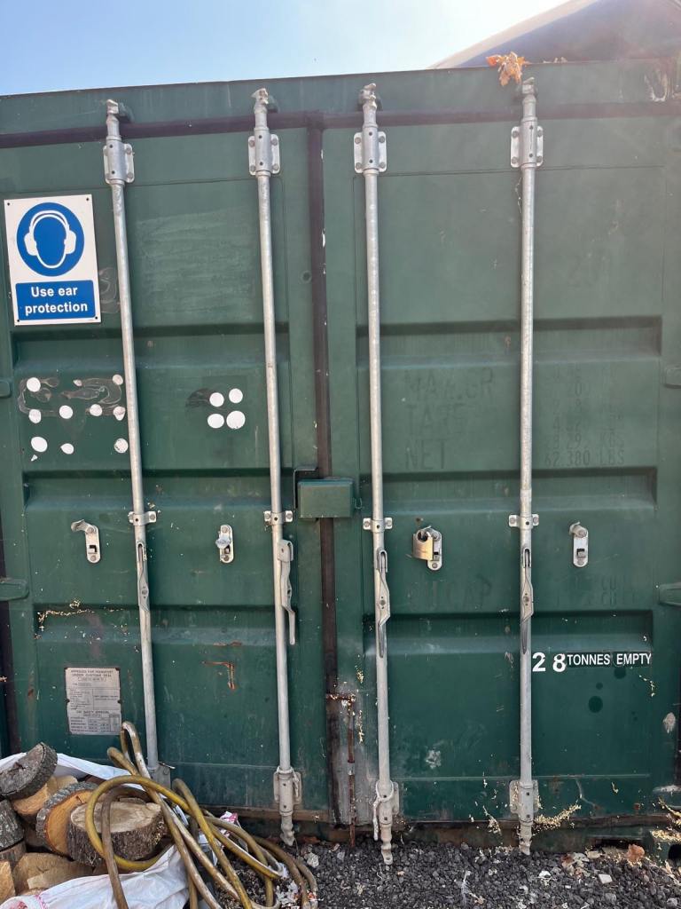 Cash only. 20x8. Electrical shipping container and Sockets – Good Condition