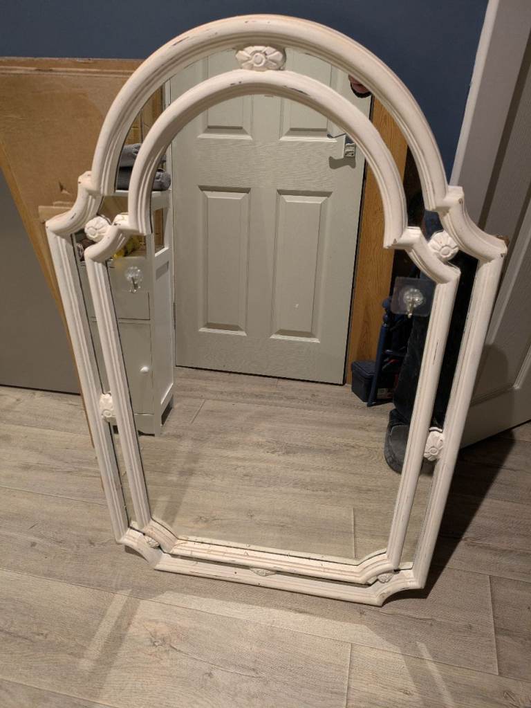 Large mirror unusual shape , heavy £20