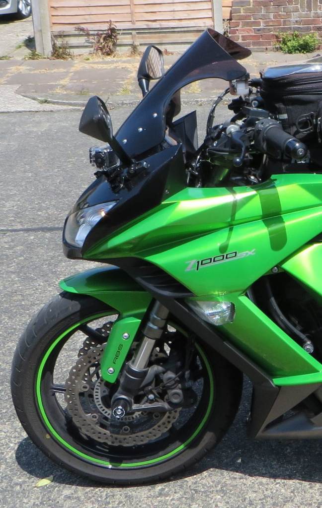 Kawasaki Z1000SX Powerbronze tinted screen