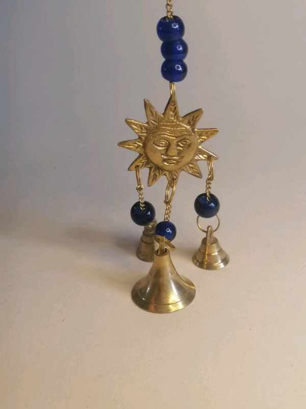  The brass Sun Windchime. Brand new. 