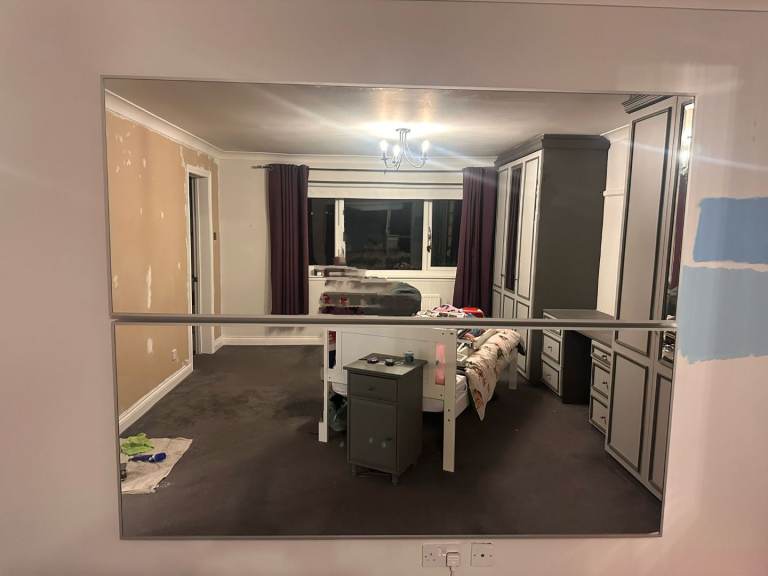 2 x large ikea mirrors ideal for dancers