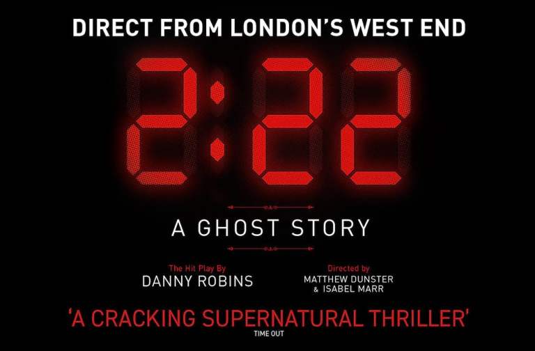 2 x tickets for 2:22 (a ghost story) Edinburgh playhouse 30.05.26
