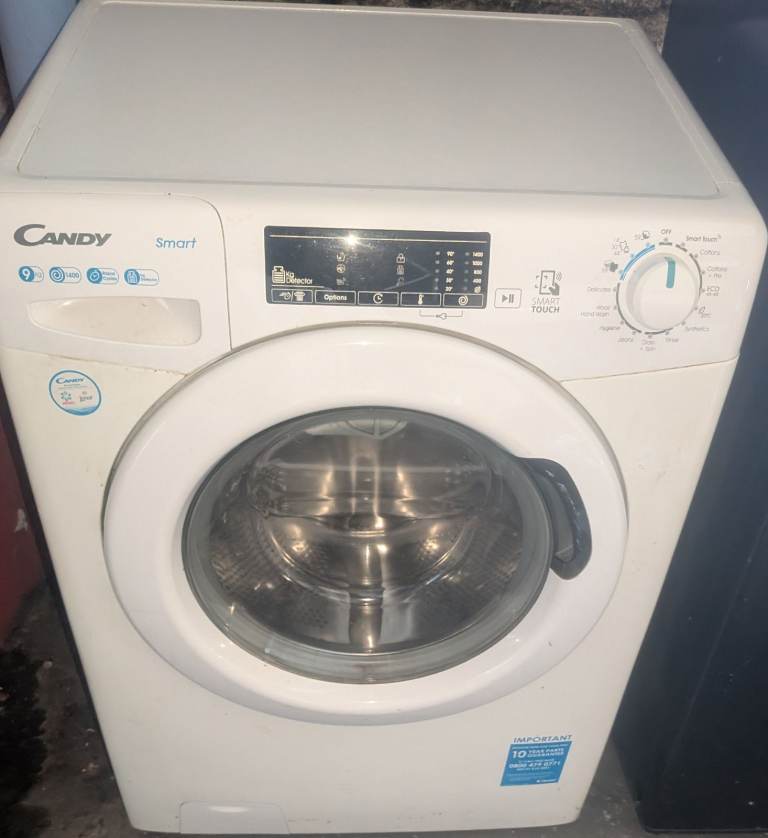 Free delivery and installation 9 kg candy washing machine good condition 