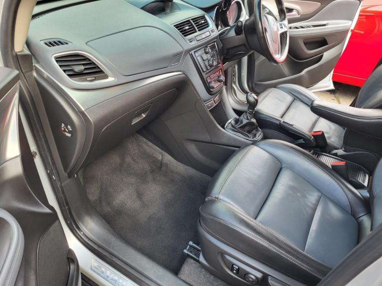 SILVER VAUXHALL MOKKA 1.6 SE LEATHER TRIM PARKING SENSORS CRUISE B/TOOTH 2015