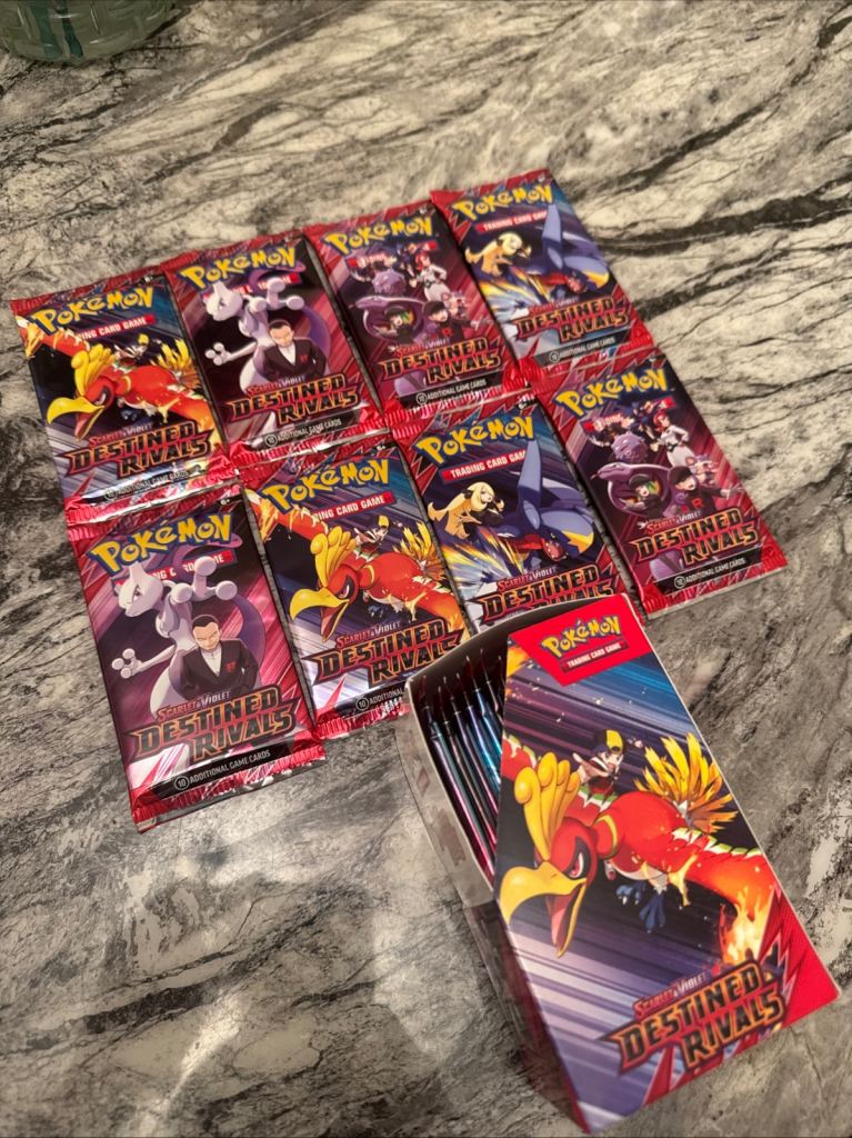 Scarlet & Violet Destined Rivals booster packs