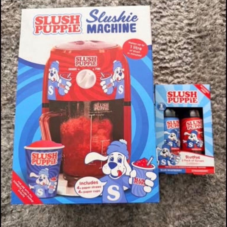 Brand New Slush Puppie Machine with Syrups