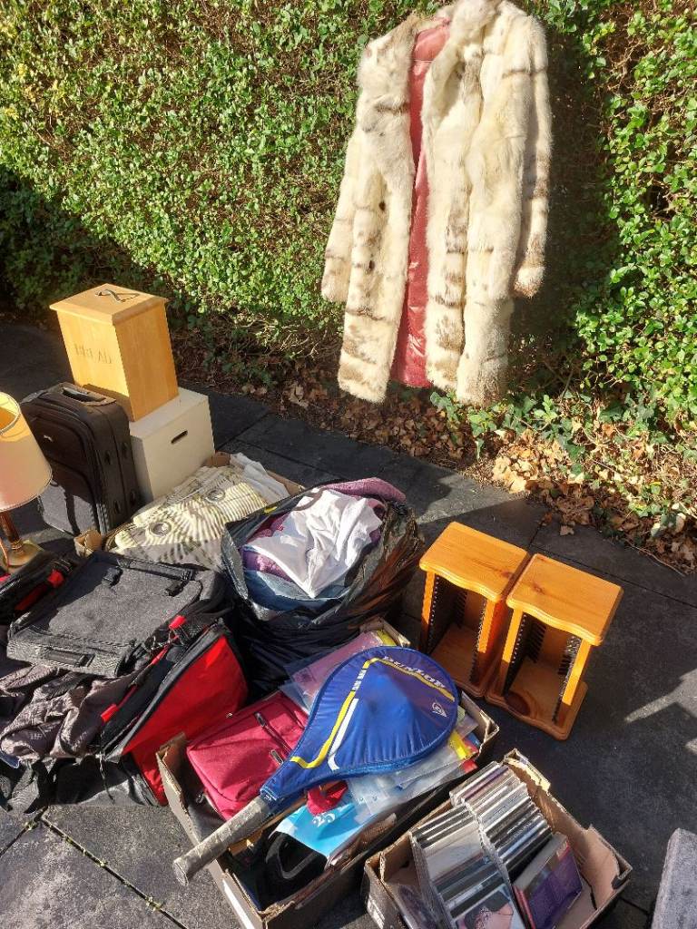 Car boot sale items bric a brac house clearance job lot