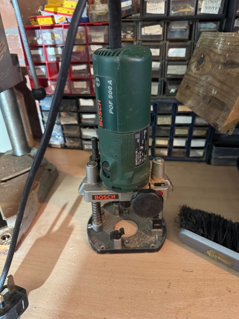 Bosch Scintilla POF 500 A Router #GotStuffGetCash