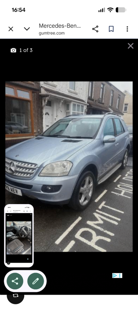Mercedes-Benz, M CLASS, Estate, 2007, Semi-Auto, 2987 (cc), 5 doors