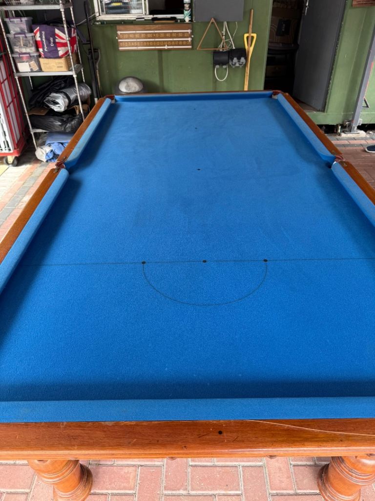 R. Stevens & Sons 8ft Snooker Table - Good Condition