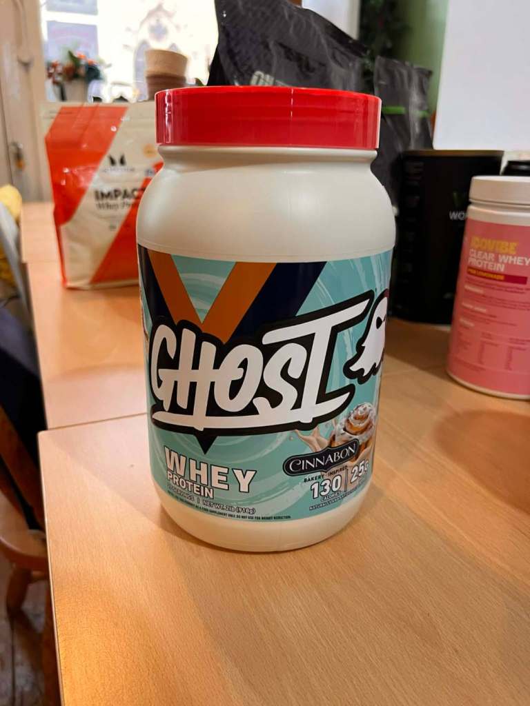 Ghost whey protein powder 