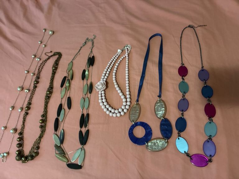 Selection of Women's Fashion Necklaces – Good Condition