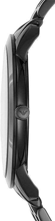 Emporio Armani AR2488 Watch Black Stainless Steel. Box, papers and receipt