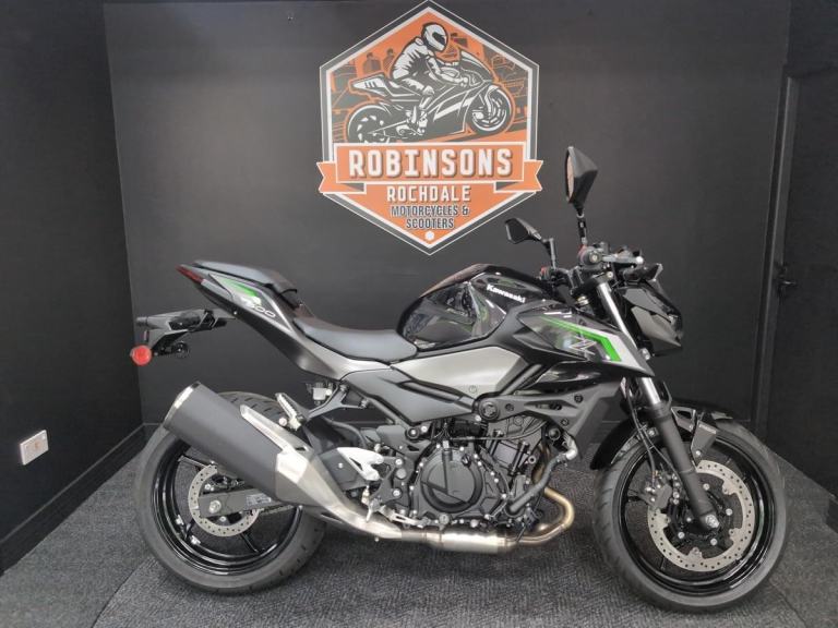 2024 Kawasaki Z500 K-Options 0% apr finance or £200 voucher