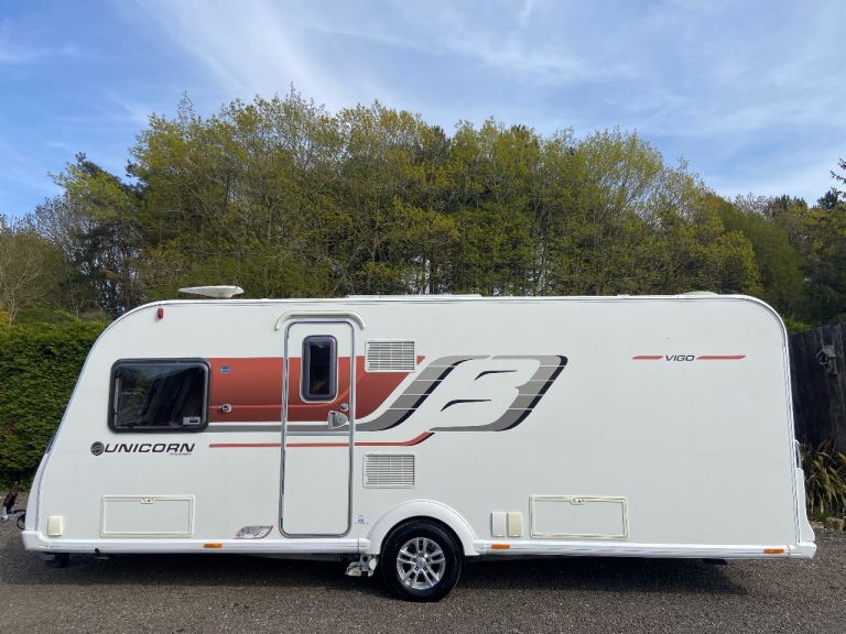 Bailey Unicorn Vigo 4 Berth Fixed Bed