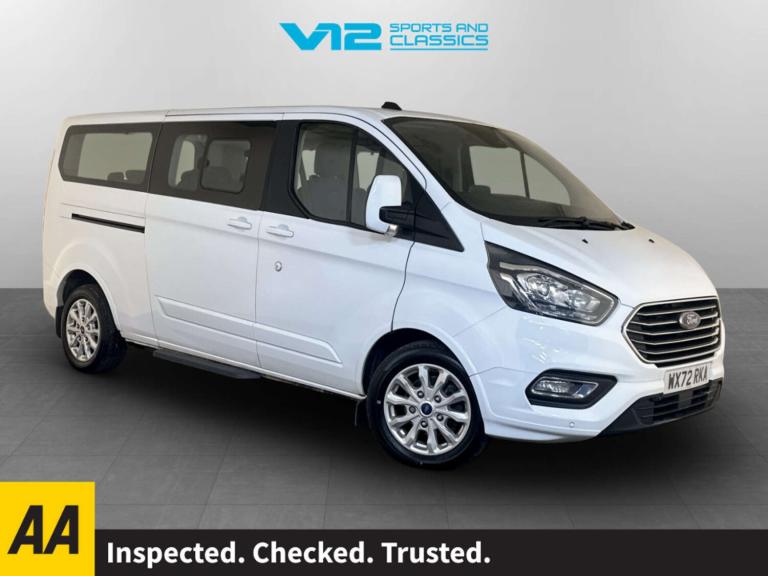 2022 Ford Tourneo Custom 2.0 EcoBlue Hybrid 130ps L/R 8 Seater Titanium MPV DIESEL Manual