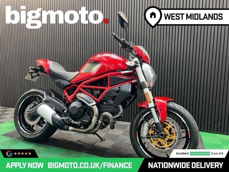 2017 67 DUCATI MONSTER 797 FINANCE SPECIALISTS APPLY NOW