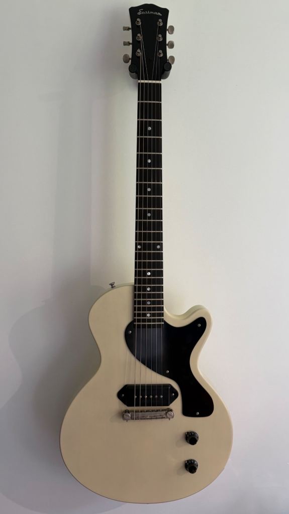 Eastman Limited Edition SB55/TV Pomona Blonde Electric Guitar with Deluxe Hard Case